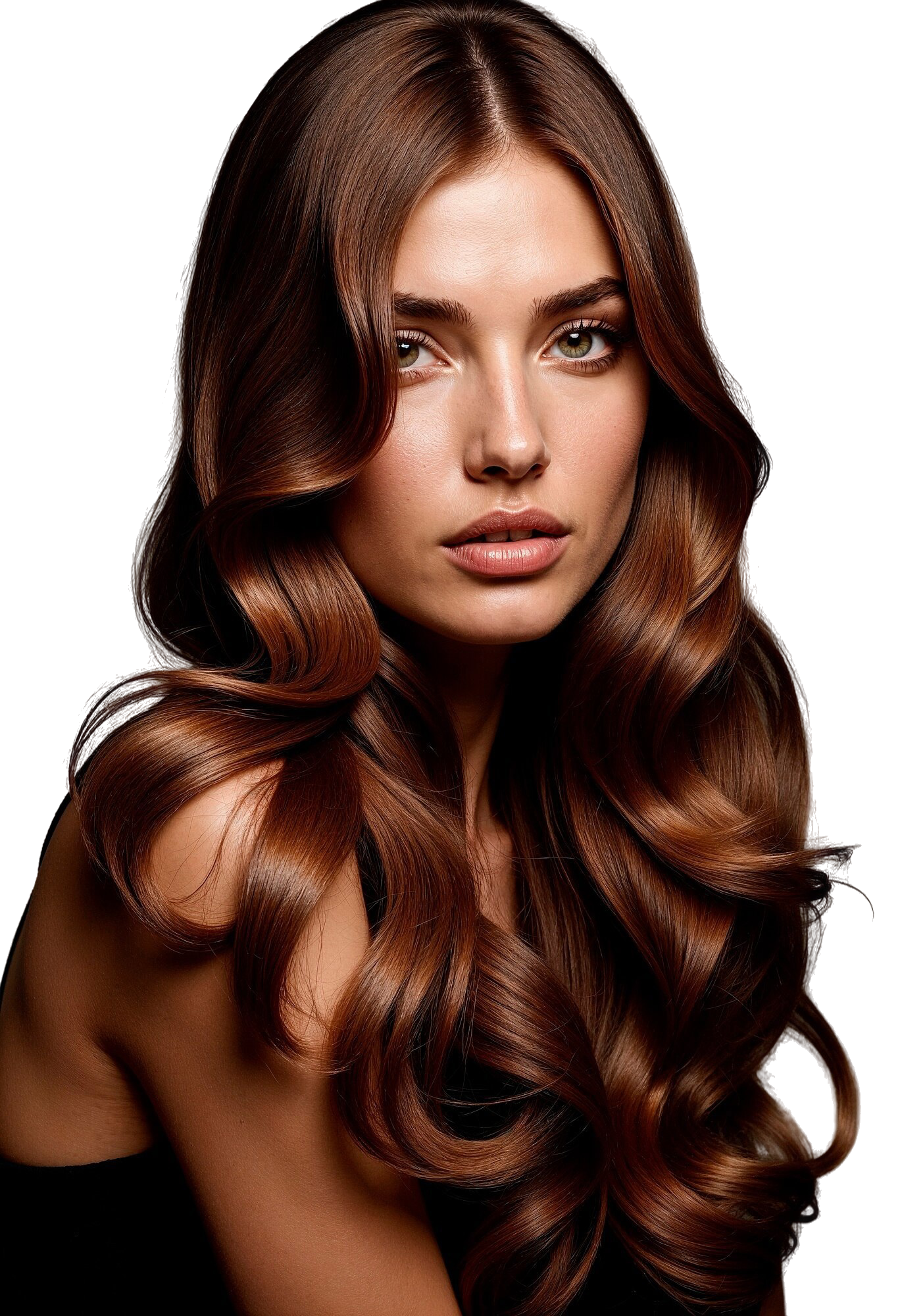 woman-with-beautiful-brown-wavy-hair